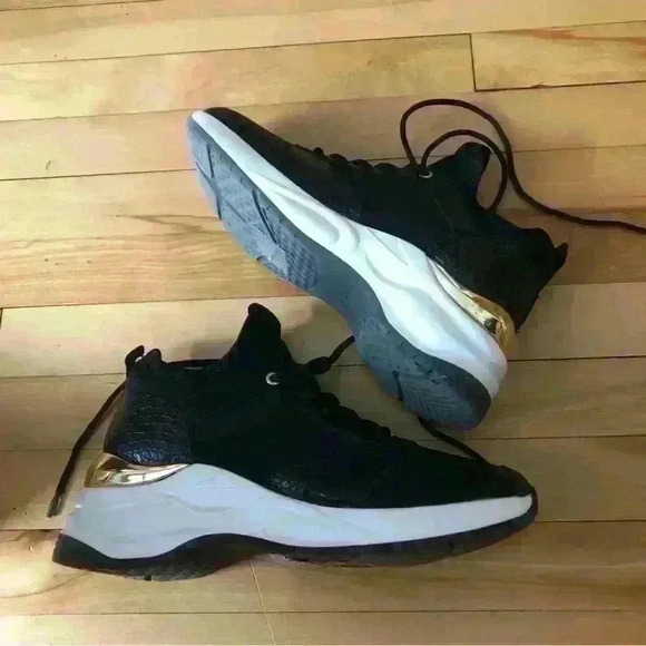 Aldo  Black Sneakers NWOT - Picture 1 of 7